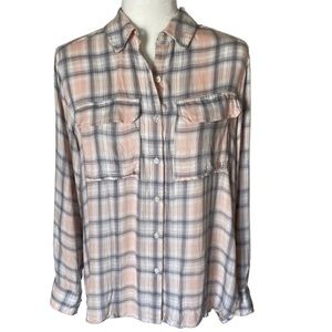 Vince Camuto plaid shirt